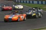 Ginetta G20 in action at Donington