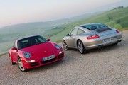 Porsche 997 Targa 4 and 4S (silver)