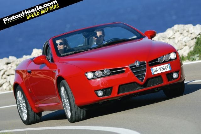 Alfa Romeo Spider Leaked Photos
