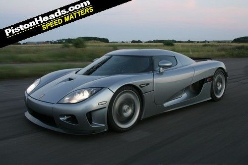 Koenigsegg CCX Although top speed is irrelevant in the real world 