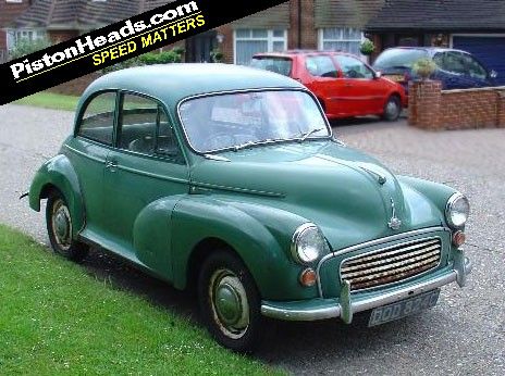 1965 Morris Minor When it comes to cars everyone wants a bargain