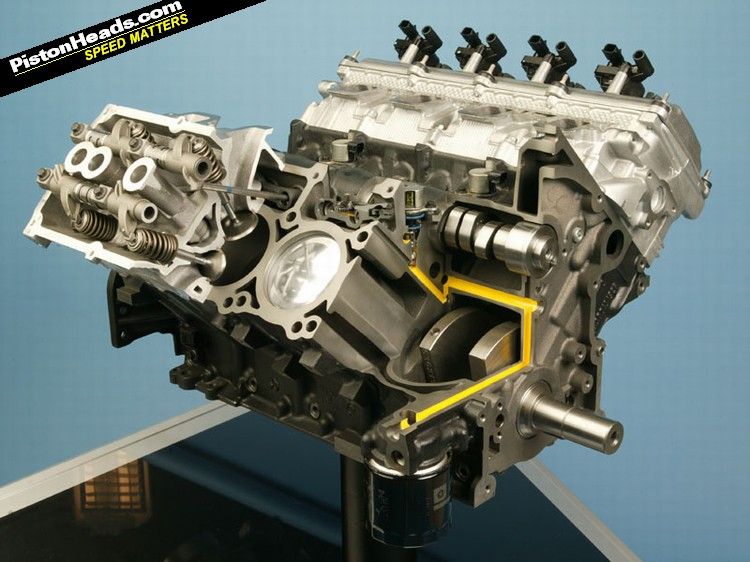 Chrysler's 5.7-litre Hemi engine, as found in the Chrysler 300C and a whole 