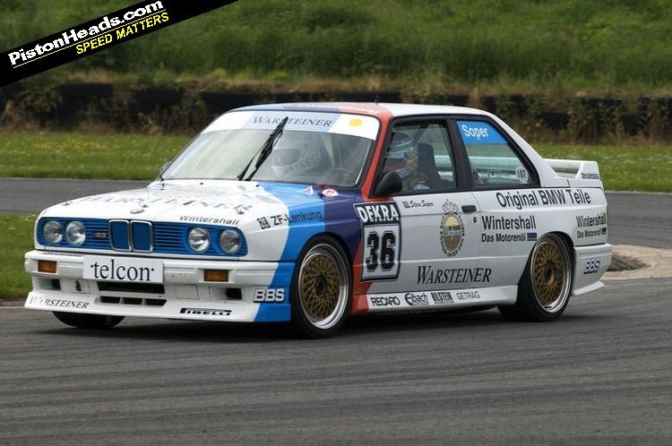  that's a lot twitchier the E30 is really easy to drive'