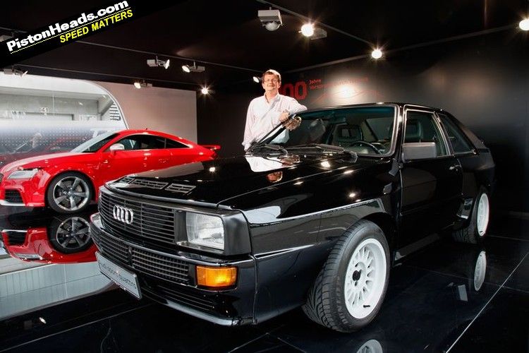 Stephan Reil and Audi Sport Quattro