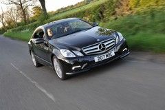 The E500 is a cruiser, but it's game on B-roads
