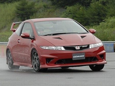  the Honda Civic Type R Mugen Concept, it is possible to draw several 
