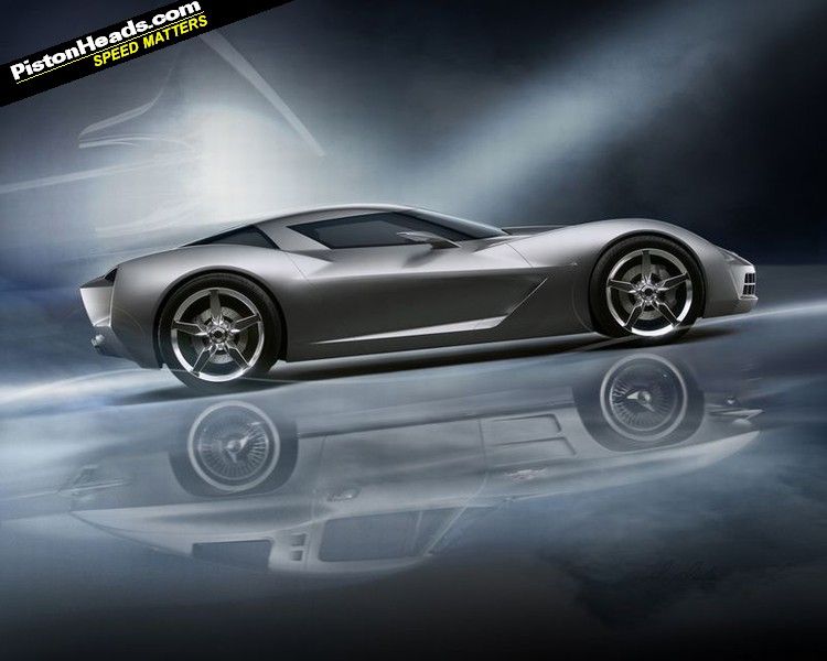 some of it focused around the Corvette Stingray Concept revealed at the