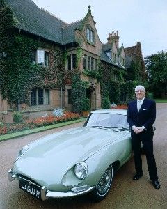 Sir William Lyons with E-Type
