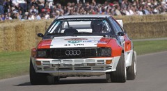 1983 RAC Rally-winning Audi quattro at the FoS