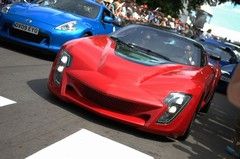 One of the stars of the Supercar Parade